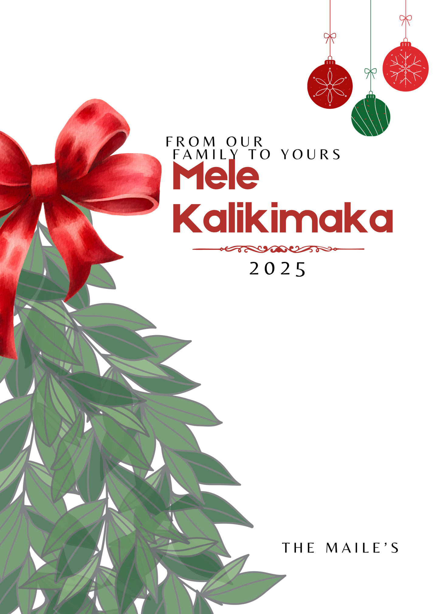 Christmas Card & Custom Photo Magnets (2”X2”)