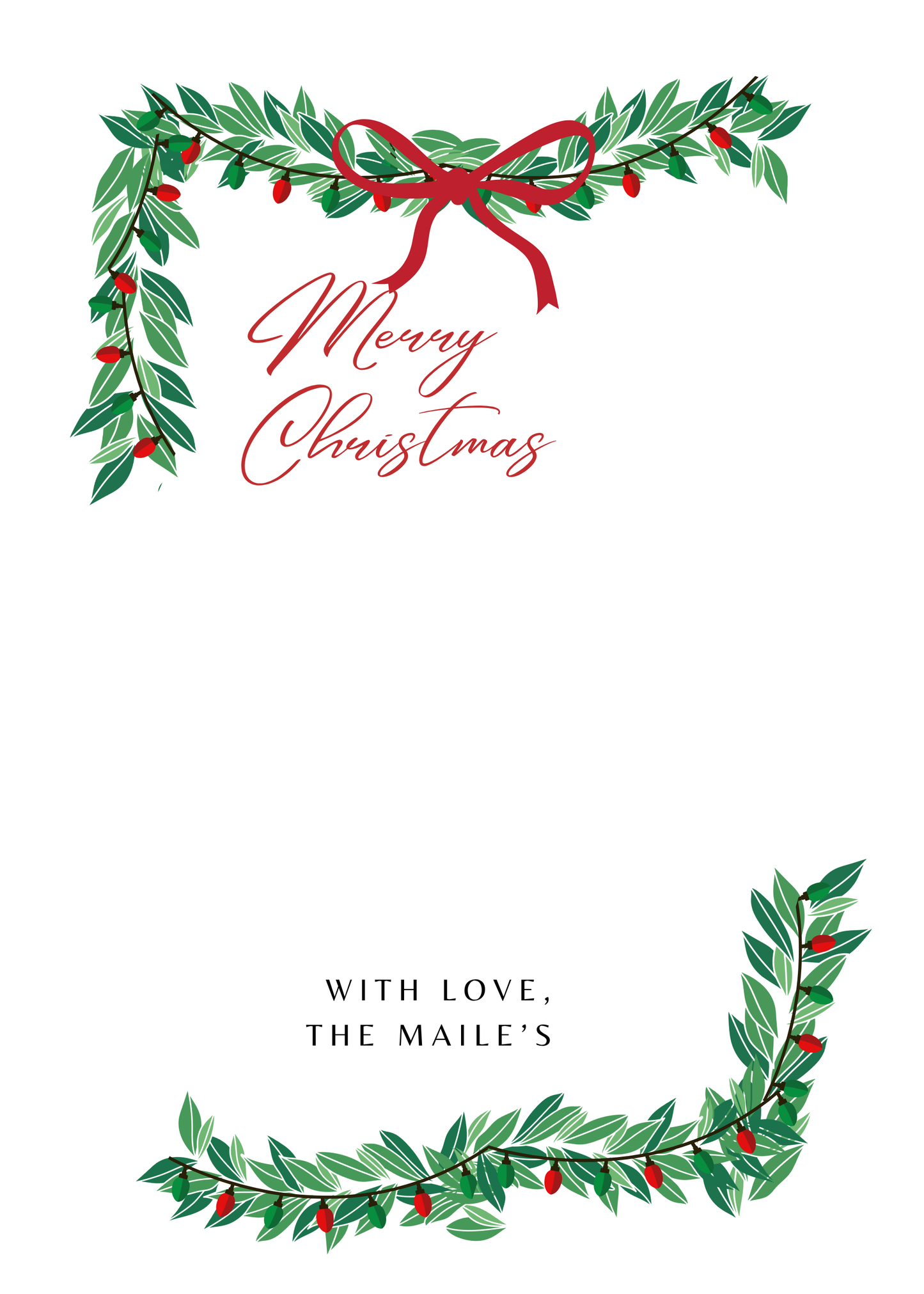 Christmas Card & Custom Photo Magnets (2”X2”)