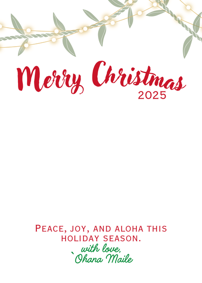 Christmas Card & Custom Photo Magnets (2”X2”)