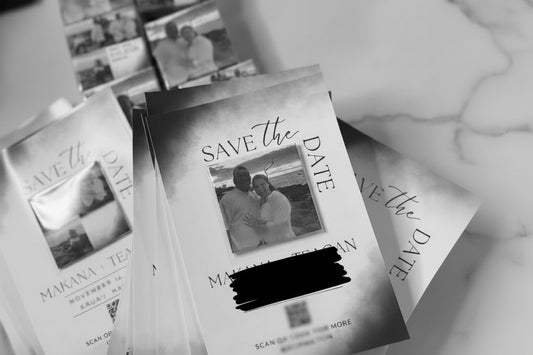 Bulk Pack -Custom Photo Magnets (2”X2”) & Card Set