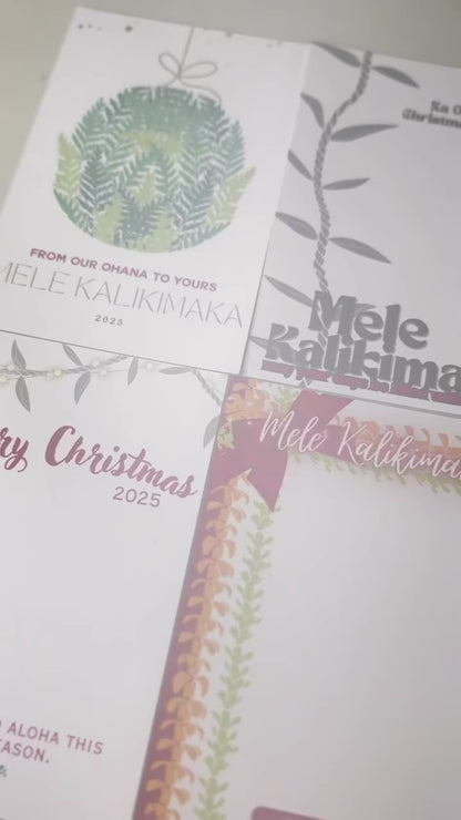 Christmas Card & Custom Photo Magnets (2”X2”)